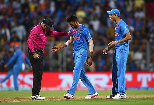 Hardik Pandya no ball